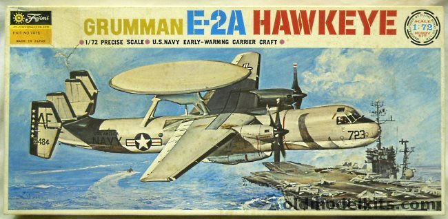 Fujimi 1/72 Grumman E-2A Hawkeye, 7A15 plastic model kit